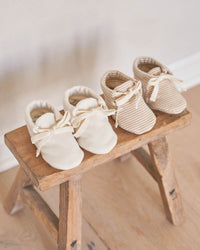 Thumbnail for Quincy Mae Organic Baby Booties, Ivory
