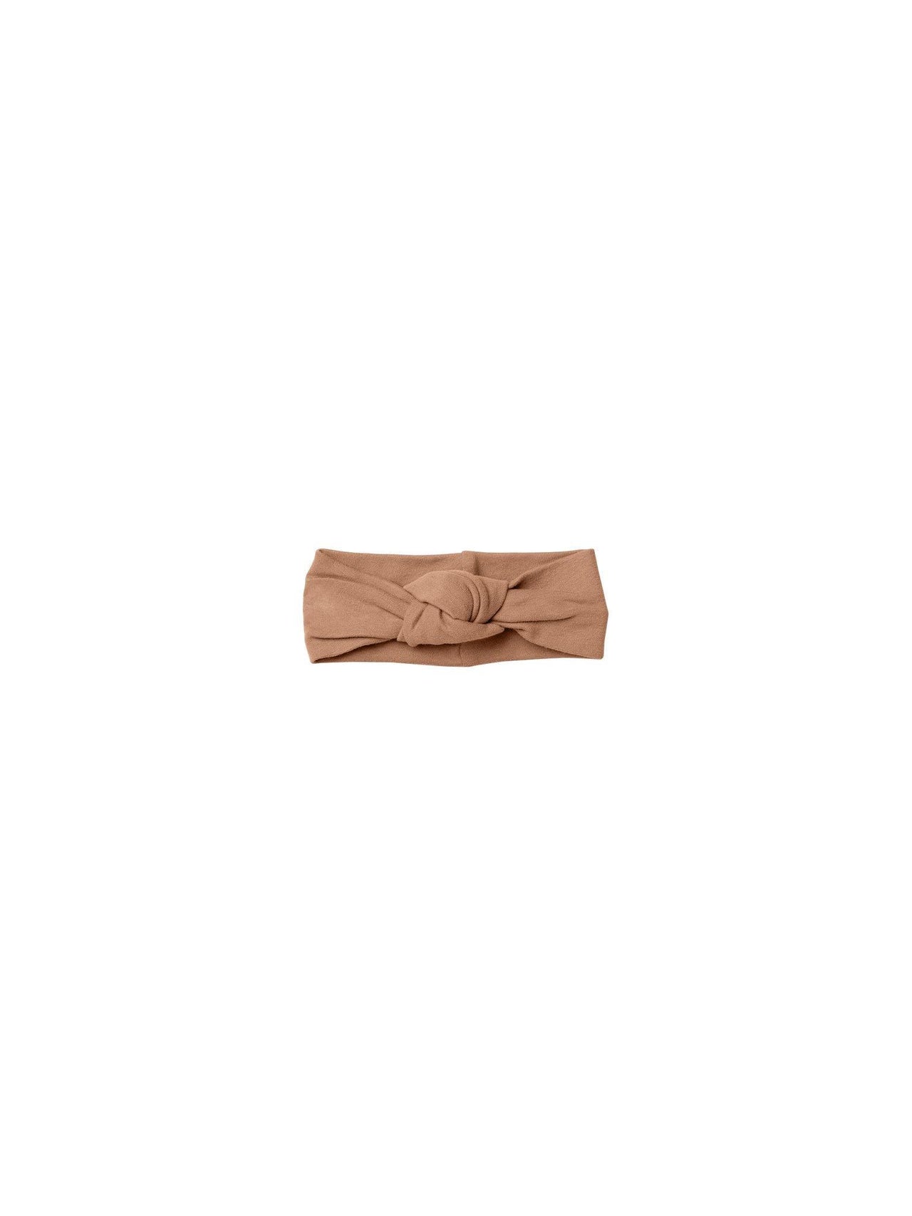 Quincy Mae Organic Knotted Headband, Clay