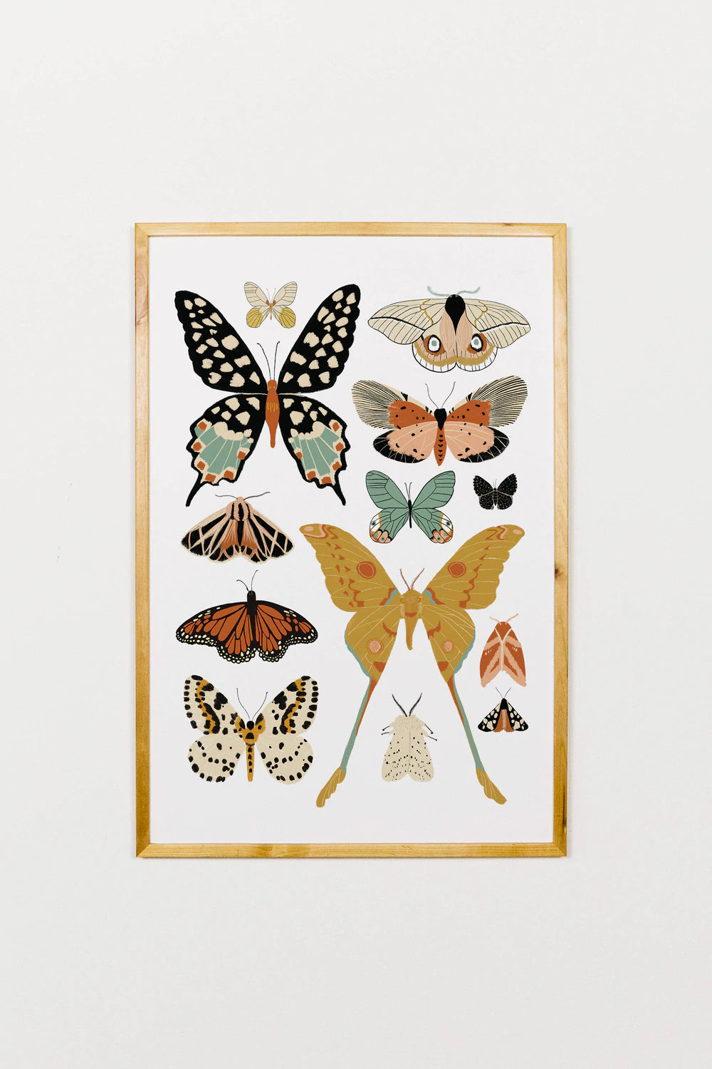 Clementine Kids, Butterfly Collector Art Print