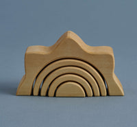 Thumbnail for Raduga Grez Wooden Arch Sun Stacker, Natural