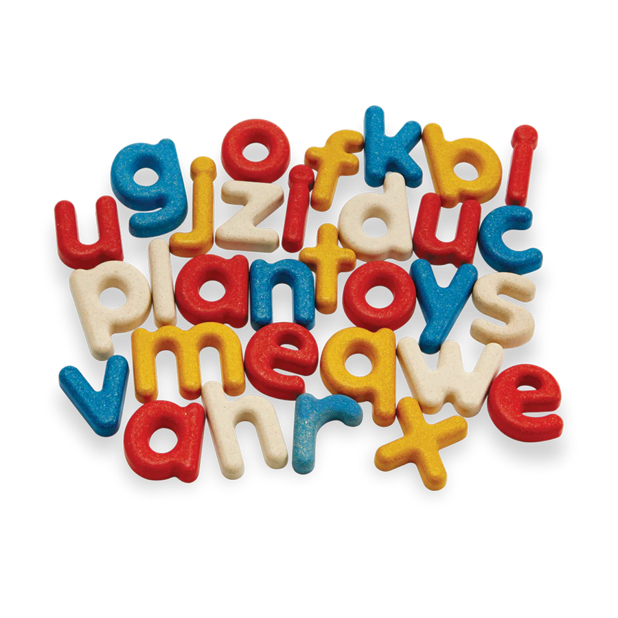 PlanToys Lower Case Alphabet Set