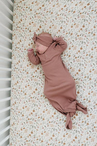 Thumbnail for Mebie Baby Muslin Crib Sheet, Meadow Floral