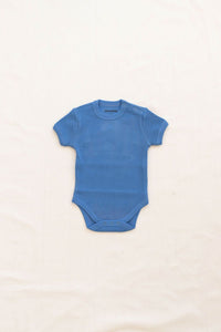 Thumbnail for Fin & Vince Primary Onesie, Marina Waffle