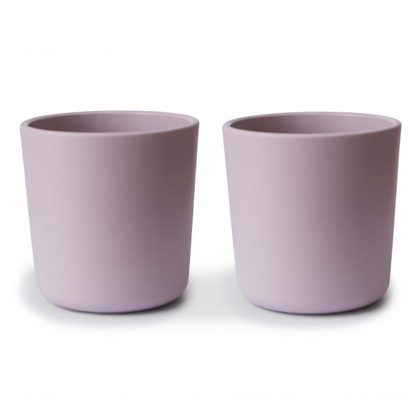 Mushie Dinnerware Cups, Lilac