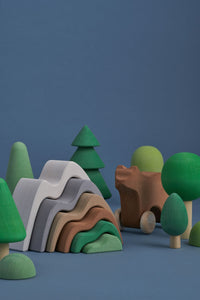 Thumbnail for Raduga Grez Wooden Arch Stacker, Mountains