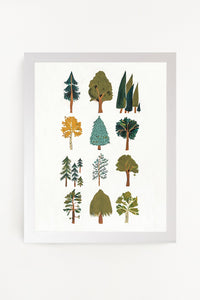 Thumbnail for Clementine Kids, Forest Trees Art