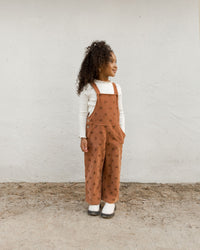 Thumbnail for Rylee + Cru Wide Leg Overall, Blossom Embroidery