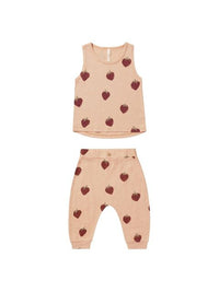 Thumbnail for Rylee + Cru Tank & Slouch Pant, Strawberry
