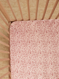 Thumbnail for Quincy Mae Bamboo Crib Sheet, Flower Field