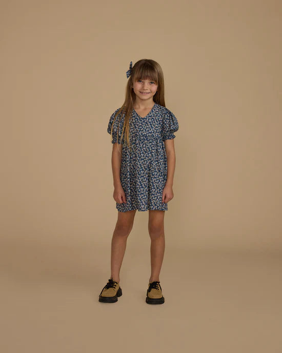 Rylee + Cru Jolene Dress, Blue Floral