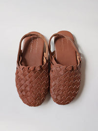 Thumbnail for The Simple Folk Woven Sandal, Leather