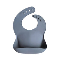 Thumbnail for Mushie Silicone Baby Bib, Tradewinds