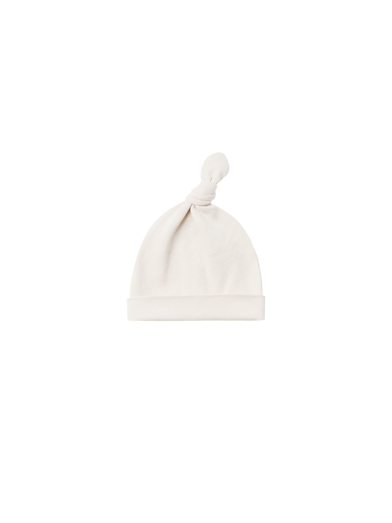 Quincy Mae Knotted Baby Hat, Ivory
