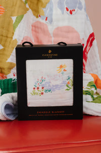 Thumbnail for Clementine Kids Garden Goose Swaddle