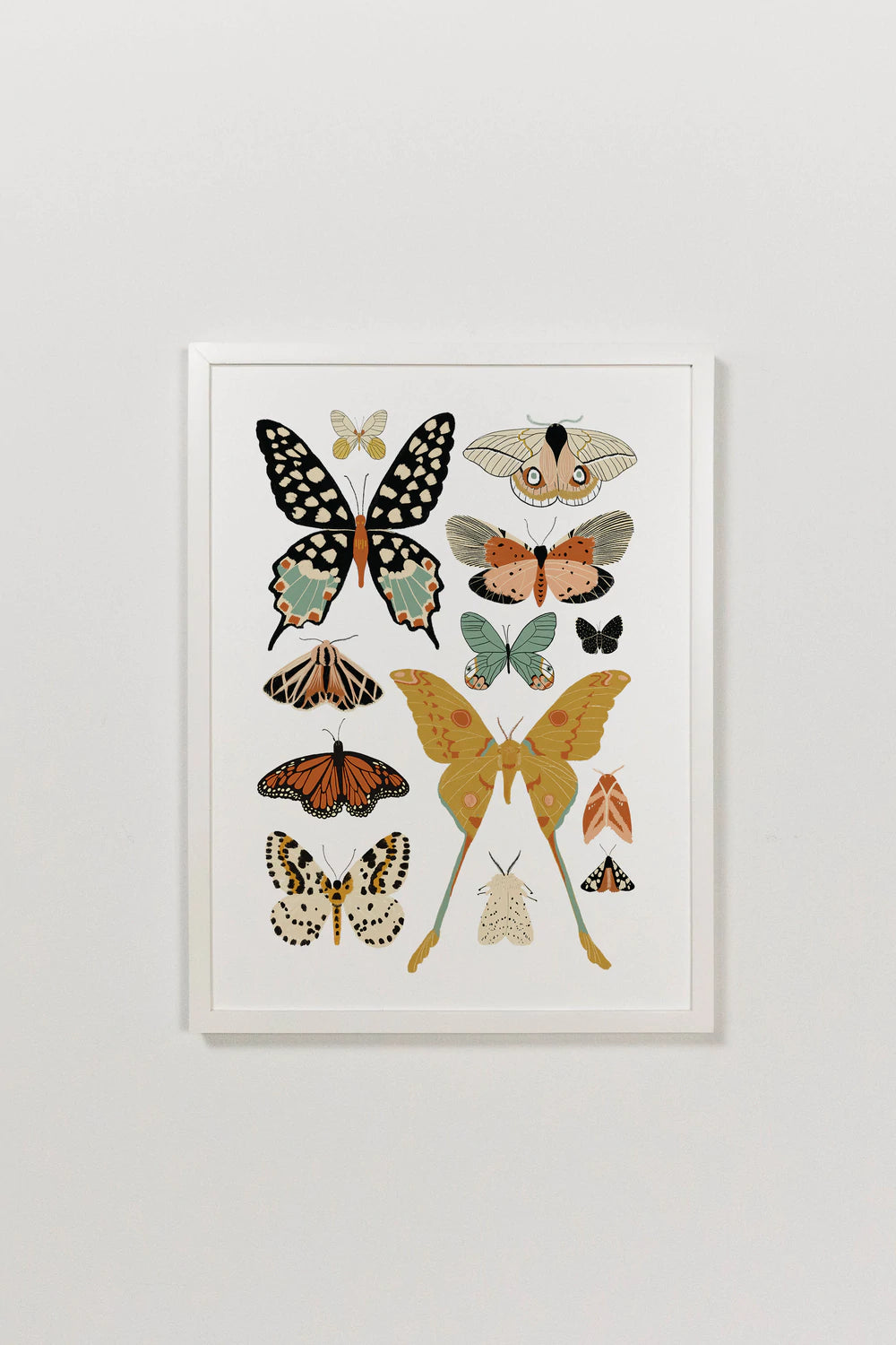 Clementine Kids, Butterfly Collector Art Print
