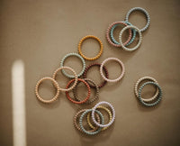 Thumbnail for Mushie Pearl Bracelets, Berry/Marigold/Khaki
