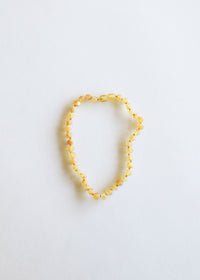 Thumbnail for CanyonLeaf Kids Amber Necklace, Raw Honey