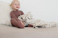 Thumbnail for Mebie Baby Muslin Swaddle, Meadow Floral
