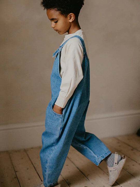 ロンパース・カバーオール The Simple Folk Oversized Denim Dungaree The Simple Folk Oversized Denim Dungaree – Wild Ivy