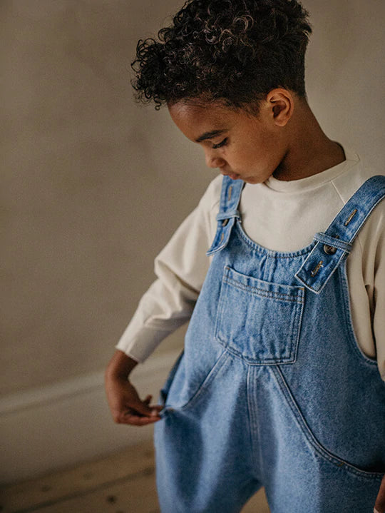 The Simple Folk Oversized Denim Dungaree The Simple Folk Oversized Denim Dungaree
