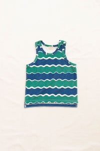 Thumbnail for Fin & Vince Terry Tank Top, Waves
