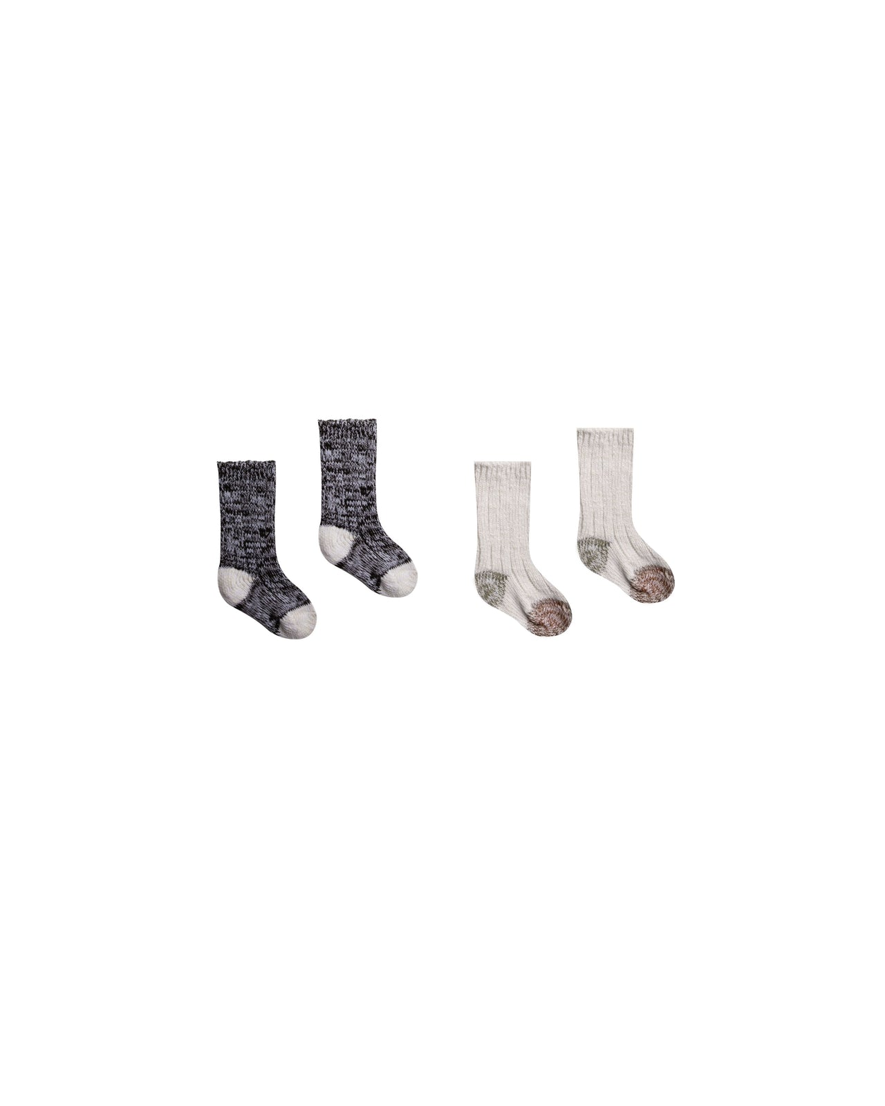 Rylee + Cru Chunky Knit Socks, Colorblock