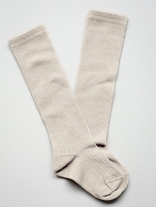 The Simple Folk Ribbed Socks, Oatmeal
