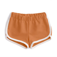 Thumbnail for Winter Water Factory French Terry Shorts, Solid Vintage Orange