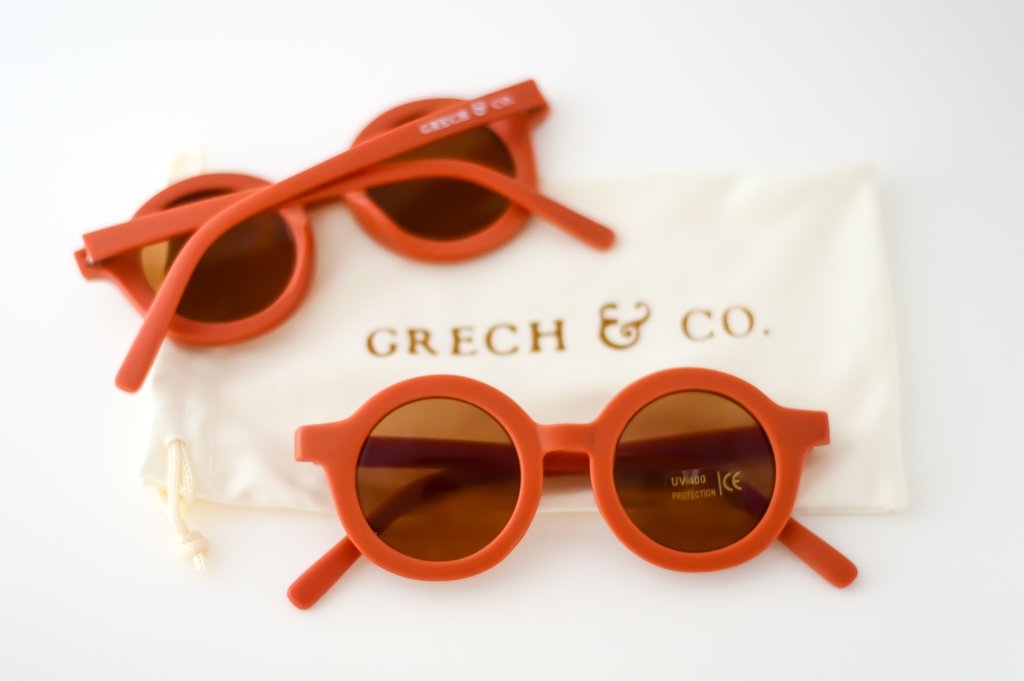 Grech & Co. Sustainable Sunglasses, Rust