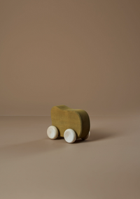 Thumbnail for Raduga Grez Wooden Toy Car, Olive