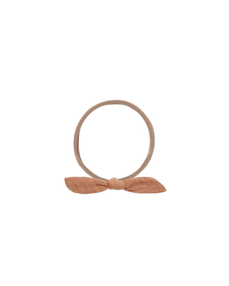 Rylee + Cru Little Knot Headband, Terracotta