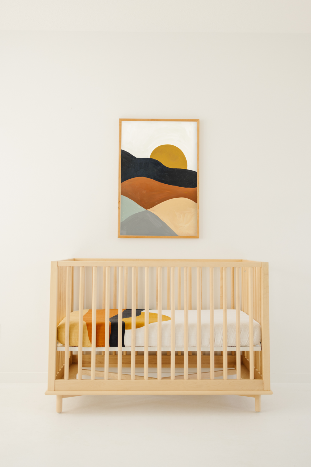 Clementine Kids Sunset Crib Sheet