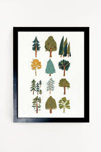 Thumbnail for Clementine Kids, Forest Trees Art