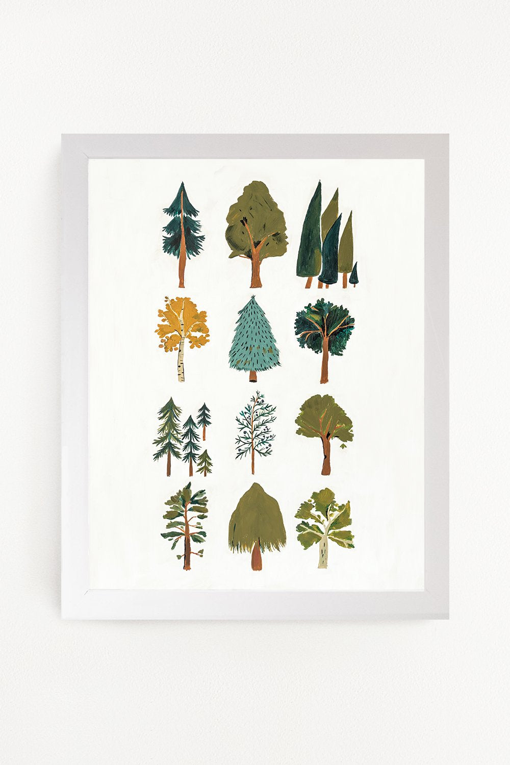Clementine Kids, Forest Trees Art