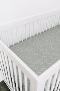 Thumbnail for Mebie Baby Muslin Crib Sheet, Desert Sage