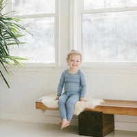 Thumbnail for Kyte Baby Toddler Pajama Set, Slate