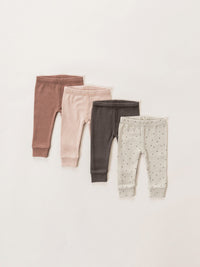 Thumbnail for Quincy Mae Organic Ribbed Legging, Clay