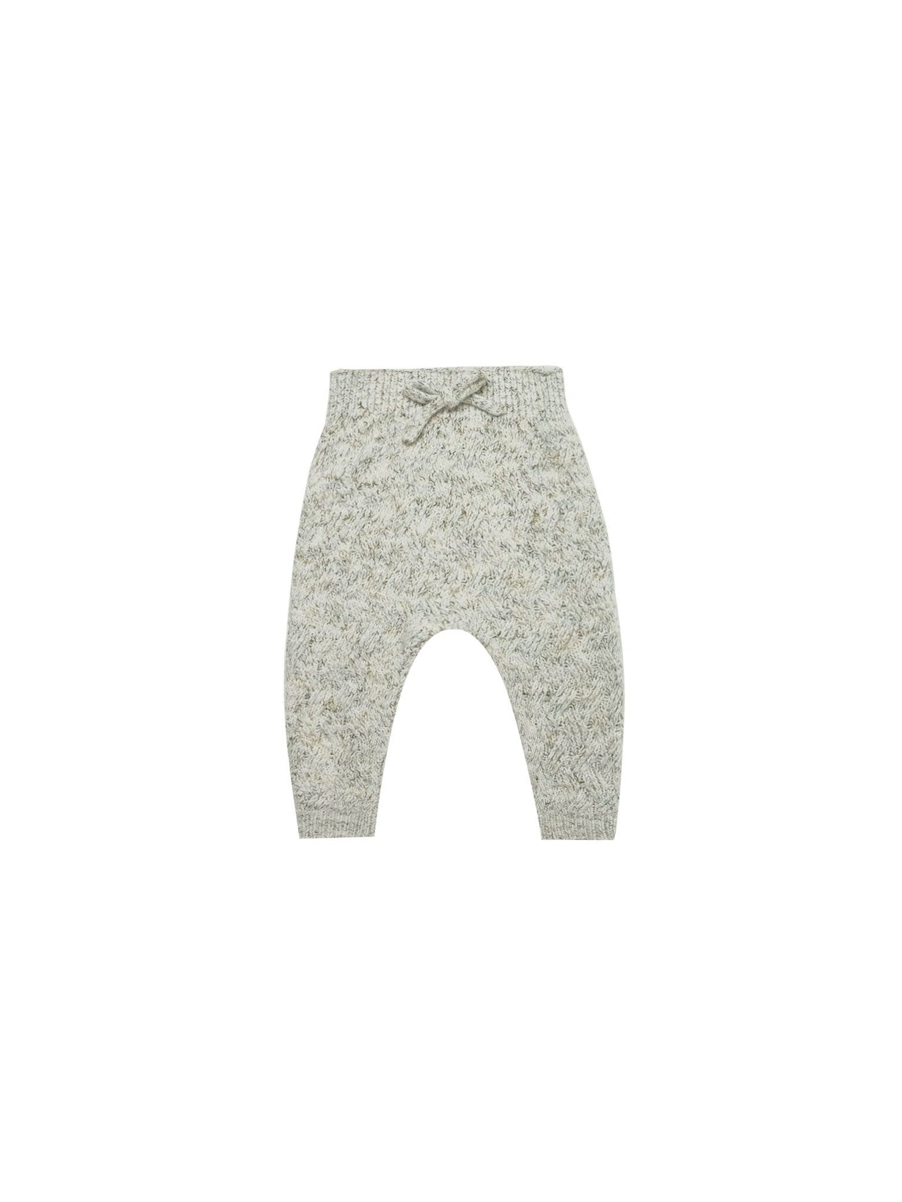 Quincy Mae Heathered Knit Pant, Fern