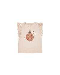 Thumbnail for Rylee + Cru Lady Bug Ruffle Tank, Shell